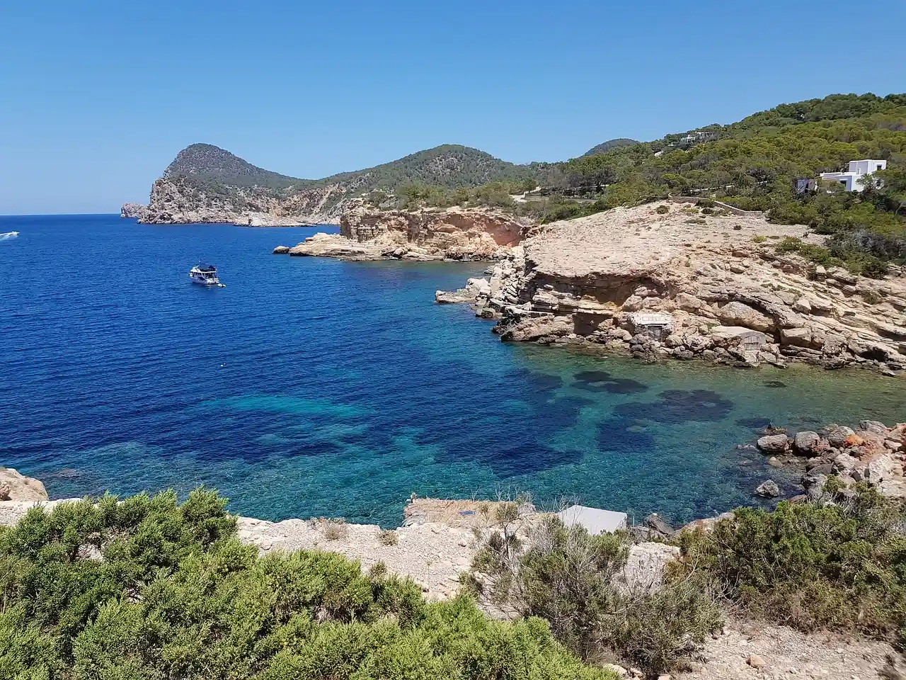 Punta Galera on the Ibiza boat route