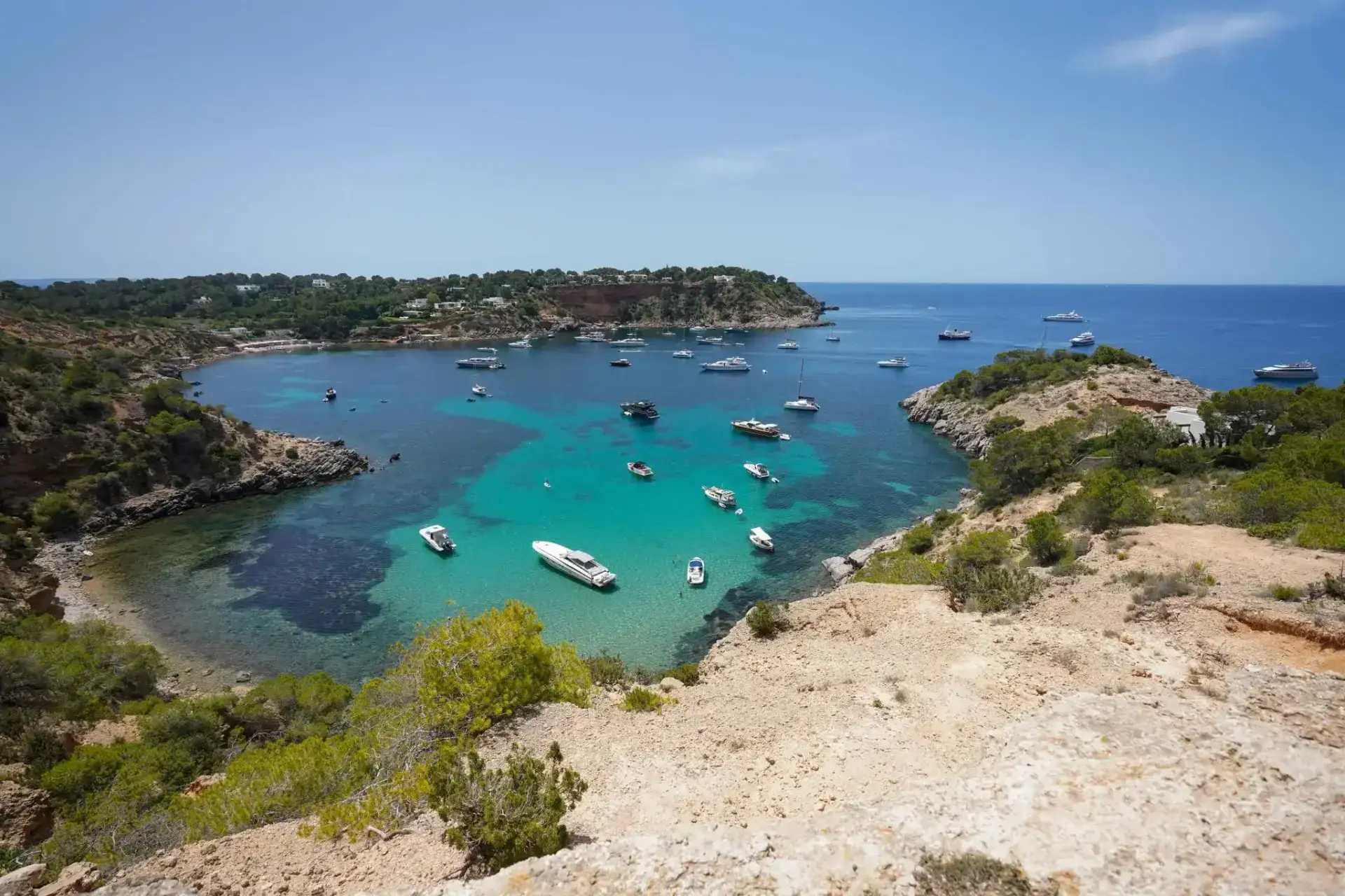 Porroig on a boat route from Ibiza