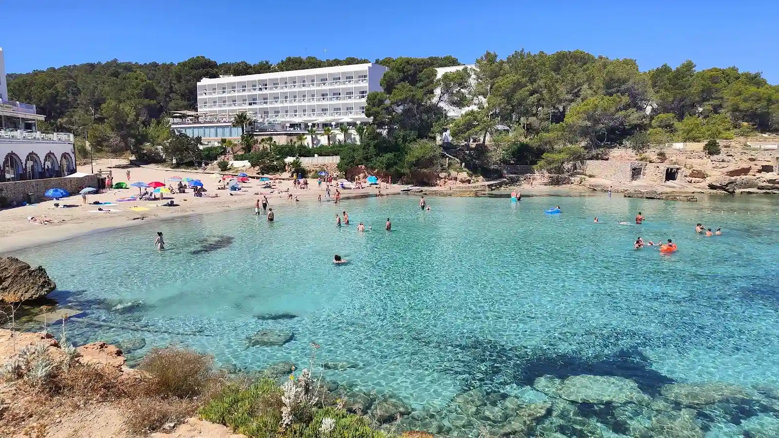 Portinatx on the Ibiza boat route