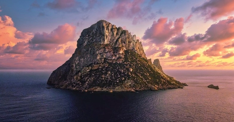 Es Vedrá on the Ibiza boat route